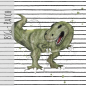 Preview: BIG Patch - Dino Streifen